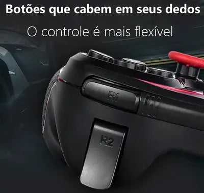 Controle Manete Gamepad Bluetooth Compatível Android Ios Pc