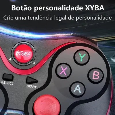 Controle Manete Gamepad Bluetooth Compatível Android Ios Pc